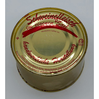 Schweinefleisch im Saft (400 g)