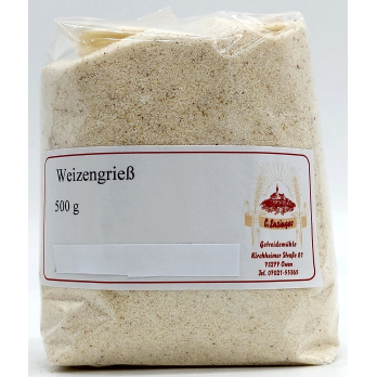 Weichweizengrieß - 500 g Ensinger Mühle