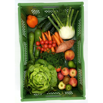 Stillkiste + Obst 5 Euro